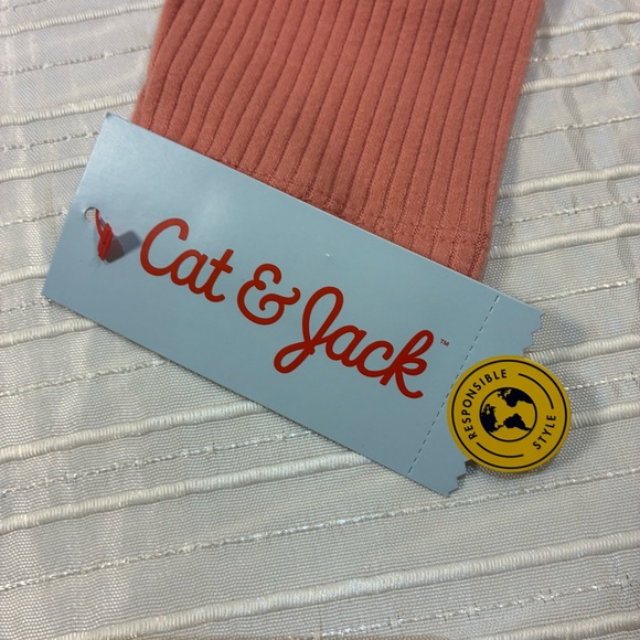 Target Pink Ribbed Long Sleeve Tee - Picture 4 of 4